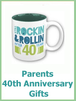 40th anniversary gifts for parents