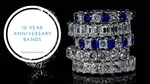 A 10-year anniversary band is a perfect gift to celebrate your love and this significant milestone.