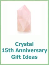 crystal annversary gifts