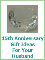 15th Anniversary Gifts For Your Husband Crystal Annversary