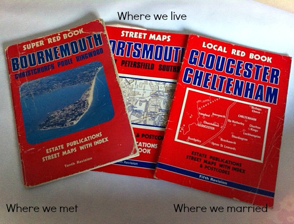 personalized vintage maps