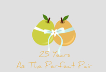 free printable 25th anniversary invitation