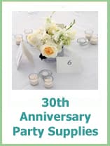 30th anniversary party ideas