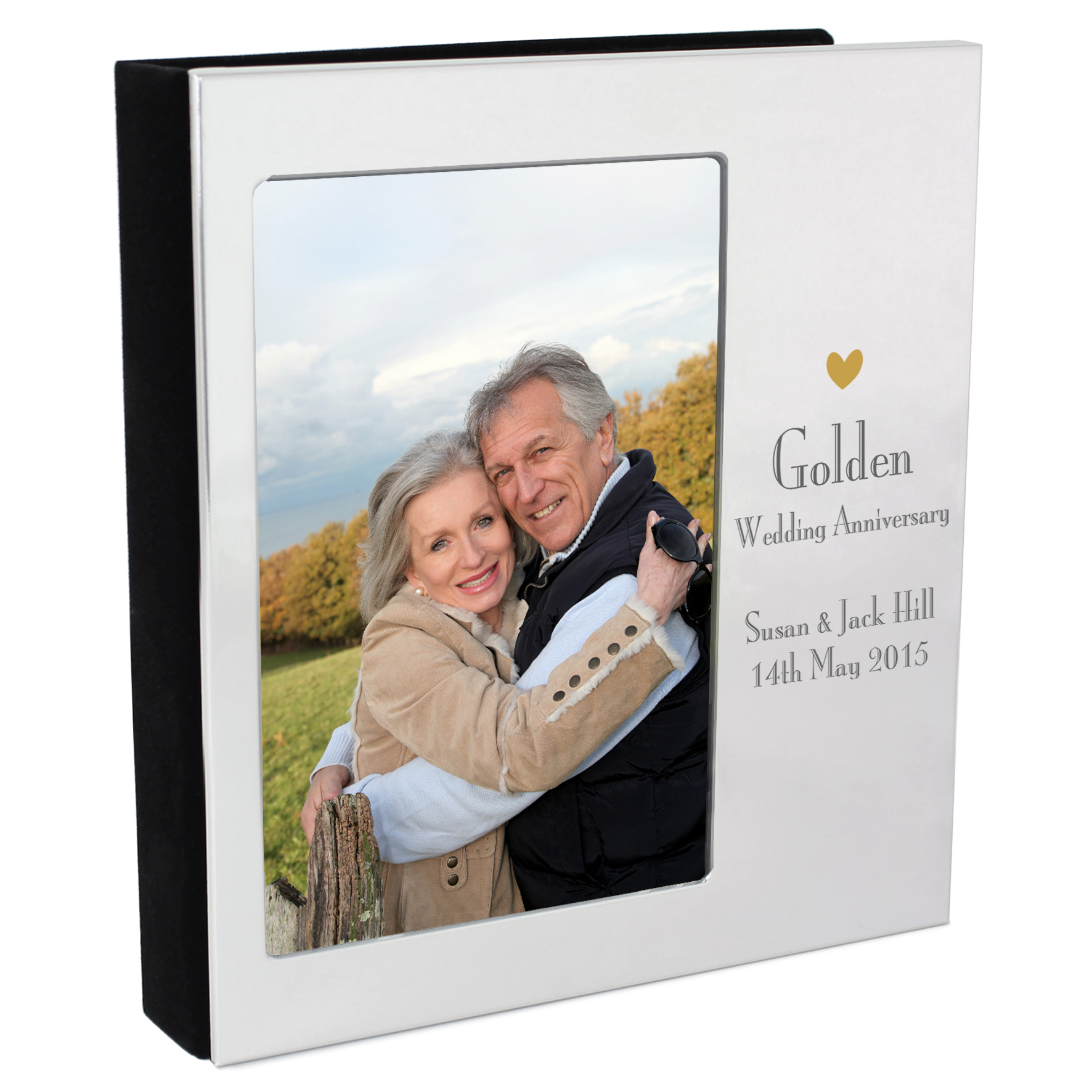 50th Wedding Anniversary Gift for Couple, 50th Anniversary Wedding Gifts  for Parents, 50 Year Golden Wedding Gifts for Grandparents