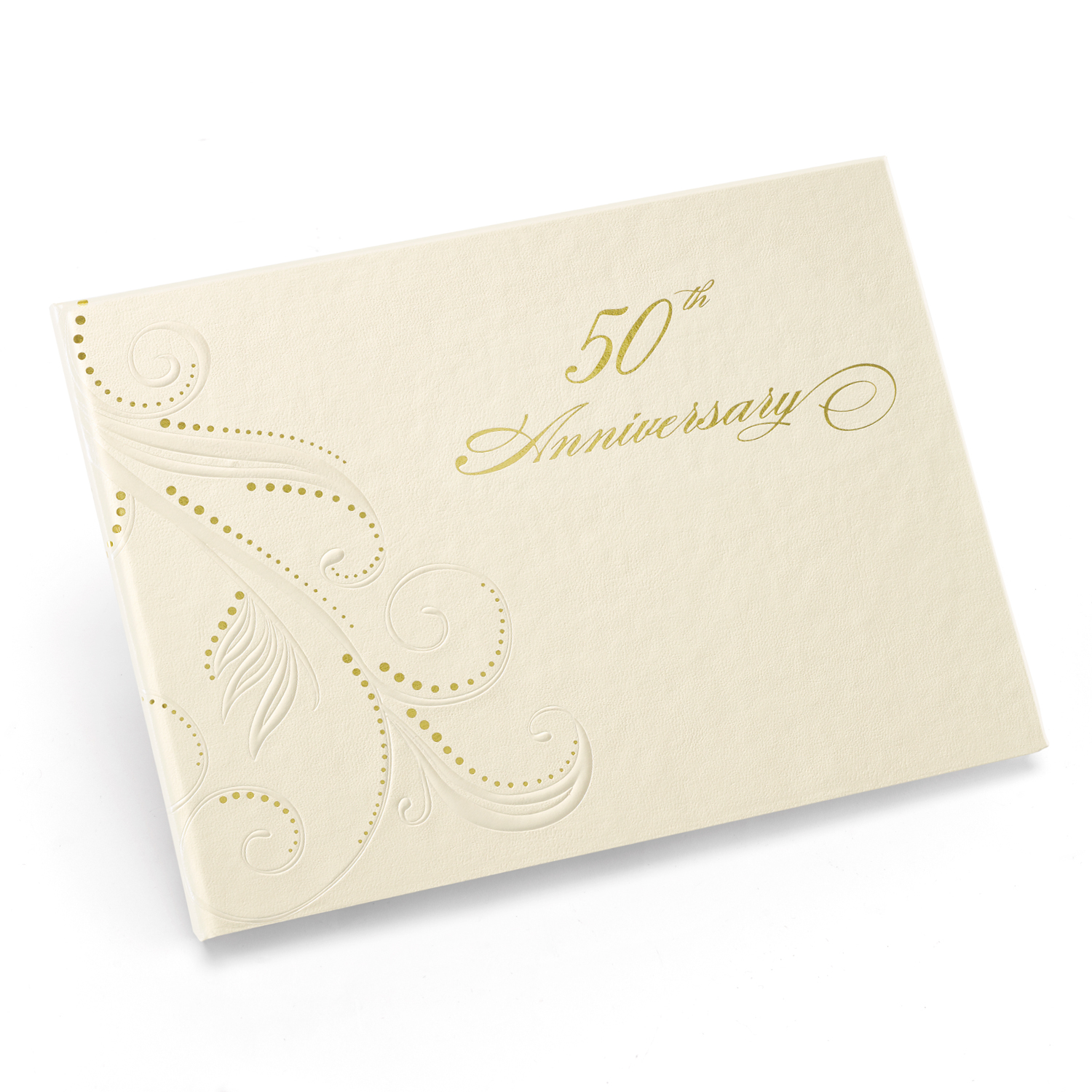 50th anniversary guestbook