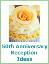 50th wedding anniversary reception