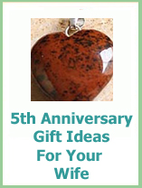 wife 5th wedding anniversary gifts