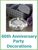 60th anniversary party ideas