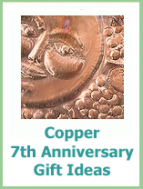copper anniversary gifts