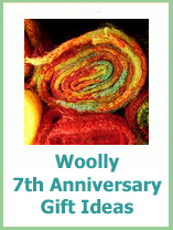 7th wedding anniversary gifts traditional in wool