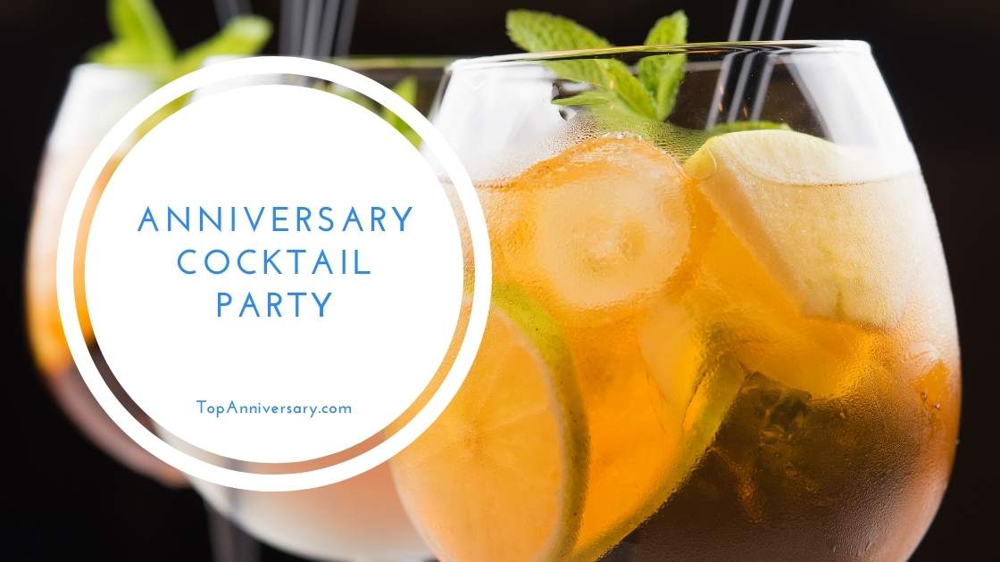 anniversary cocktail party