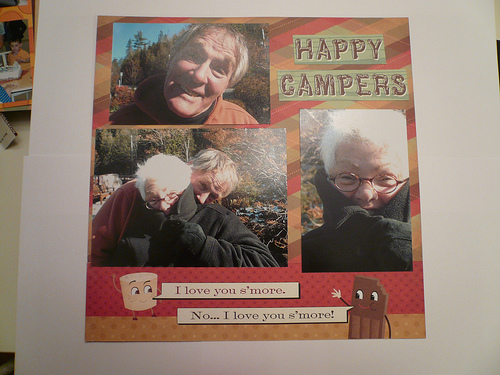 anniversary scrapbook