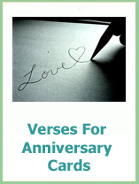 wedding anniversary verses
