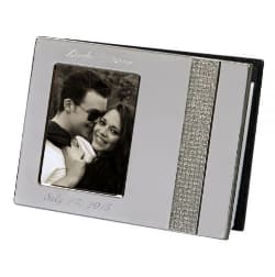 engraved crystal anniversary photo album engraved crystal anniversary photo album