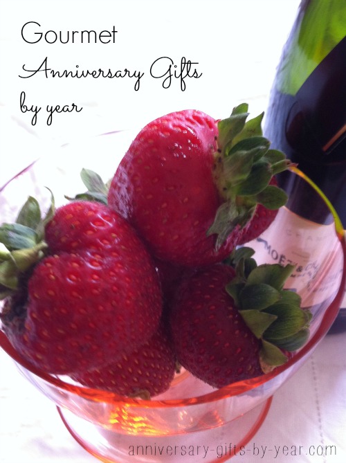 foodie gifts by anniversary year