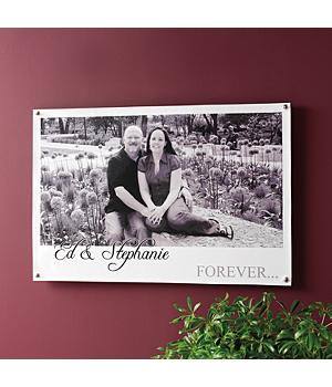 1st wedding anniversary canvas