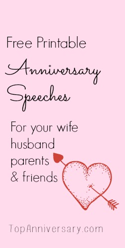 free anniversary speeches