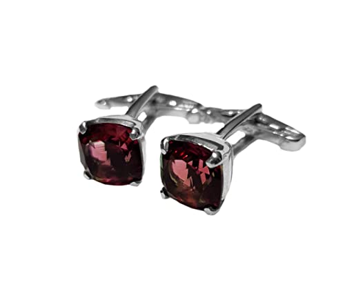 garnet cufflinks garnet cufflinks