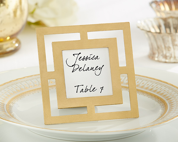 gold anniversary frame favor