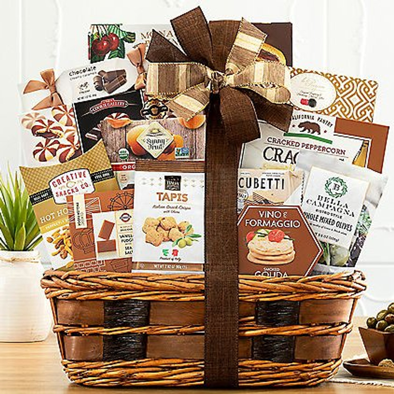 gourmet sweet savory basket