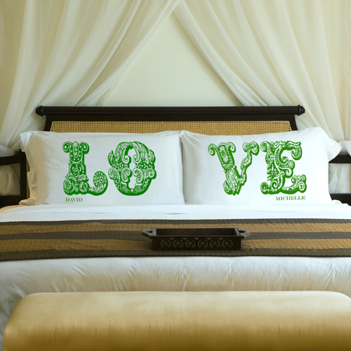 personalized love pillows