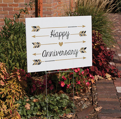 golden 50th anniversary favor boxes