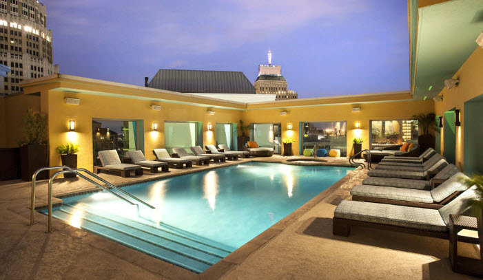 Hotel Contessa rooftop Spa