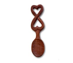 wooden love spoon
