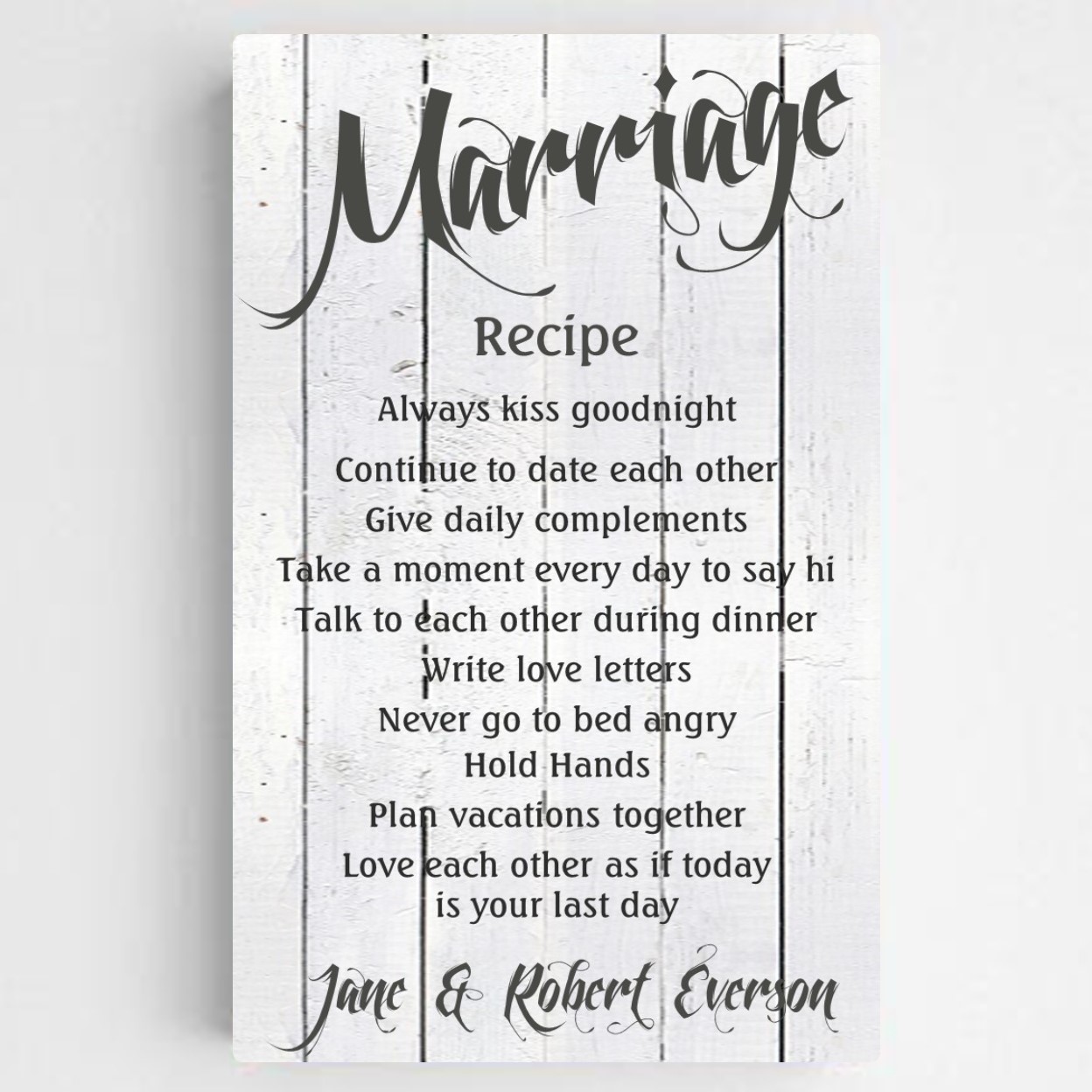 Perfect Marriage Recipe