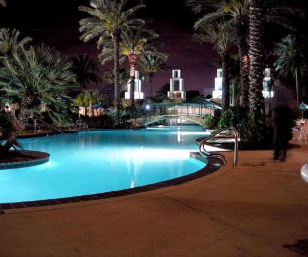 moody gardens hotel pool, texas