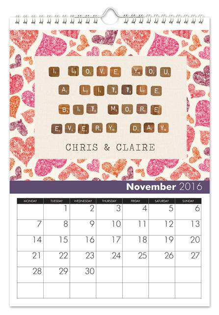 21 most romantic 1st wedding anniversary gift ideas in paper anniversary calendar