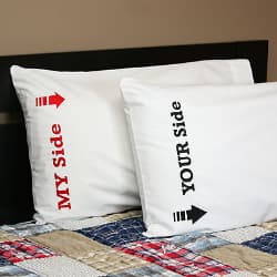 my side your side pillowcases