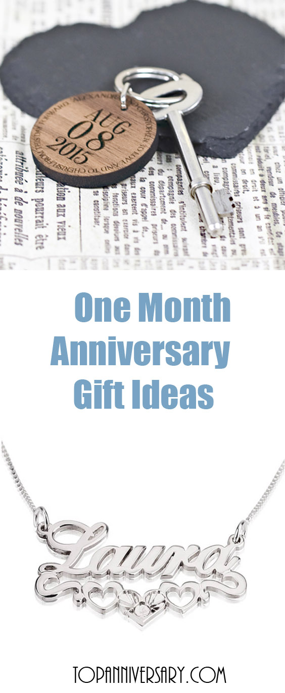 one month anniversary gift ideas for him