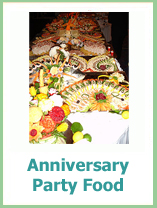 anniversary party food