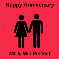 perfect anniversary card