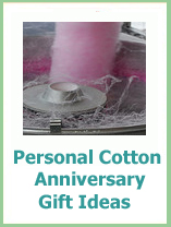 cotton anniversary gifts