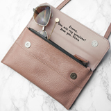 leather anniversary purse