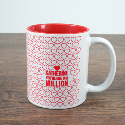 one in a million mug