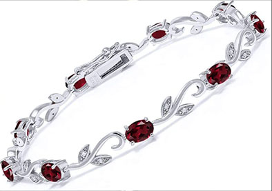 rhodolite diamond vine bracelet rhodolite diamond vine bracelet