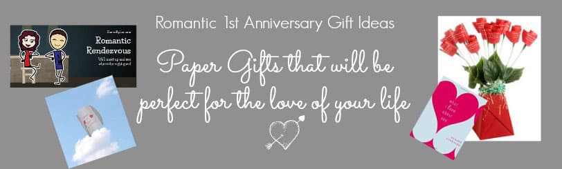 1st wedding anniversary gifts