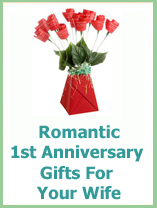 1st anniversary present ideas for her