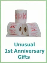 unusual 1st anniversary gifts