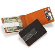 personalized leather wallet