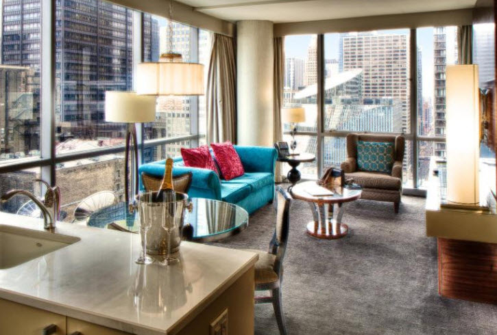 Romantic package at The Wit Hotel, Chicago