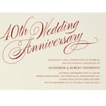 anniversary invitation wording